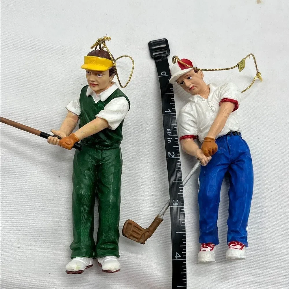 Two Golfers Christmas Silvestri Ornaments